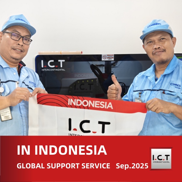 I.C.TインドネシアでのEMS製造へのルーターマシンの技術サポート。